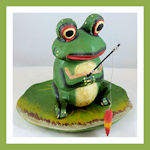 fishing frogs